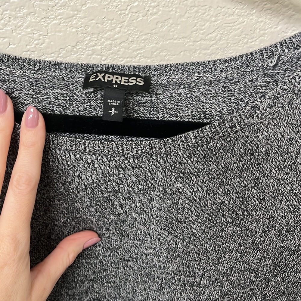 Grey Express Sweater - Picture 2 of 3